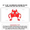 6 X 12 Full Size Aluminum License Plate for Cars and Trucks  Thumbnail