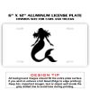 6 X 12 Full Size Aluminum License Plate for Cars and Trucks  Thumbnail