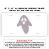 6 X 12 Full Size Aluminum License Plate for Cars and Trucks  Thumbnail