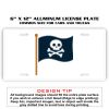 6 X 12 Full Size Aluminum License Plate for Cars and Trucks  Thumbnail