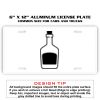 6 X 12 Full Size Aluminum License Plate for Cars and Trucks  Thumbnail