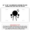 6 X 12 Full Size Aluminum License Plate for Cars and Trucks  Thumbnail