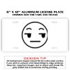 6 X 12 Full Size Aluminum License Plate for Cars and Trucks  Thumbnail