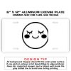 6 X 12 Full Size Aluminum License Plate for Cars and Trucks  Thumbnail