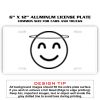 6 X 12 Full Size Aluminum License Plate for Cars and Trucks  Thumbnail