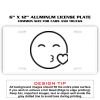 6 X 12 Full Size Aluminum License Plate for Cars and Trucks  Thumbnail