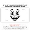 6 X 12 Full Size Aluminum License Plate for Cars and Trucks  Thumbnail