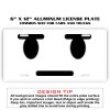 6 X 12 Full Size Aluminum License Plate for Cars and Trucks  Thumbnail