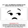 6 X 12 Full Size Aluminum License Plate for Cars and Trucks  Thumbnail