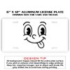 6 X 12 Full Size Aluminum License Plate for Cars and Trucks  Thumbnail
