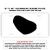 6 X 12 Full Size Aluminum License Plate for Cars and Trucks  Thumbnail