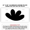 6 X 12 Full Size Aluminum License Plate for Cars and Trucks  Thumbnail