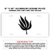 6 X 12 Full Size Aluminum License Plate for Cars and Trucks  Thumbnail