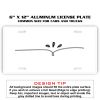 6 X 12 Full Size Aluminum License Plate for Cars and Trucks  Thumbnail