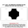 6 X 12 Full Size Aluminum License Plate for Cars and Trucks  Thumbnail