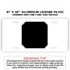 6 X 12 Full Size Aluminum License Plate for Cars and Trucks  Thumbnail