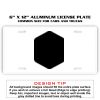 6 X 12 Full Size Aluminum License Plate for Cars and Trucks  Thumbnail