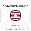 6 X 12 Full Size Aluminum License Plate for Cars and Trucks  Thumbnail