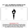 6 X 12 Full Size Aluminum License Plate for Cars and Trucks  Thumbnail