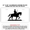 6 X 12 Full Size Aluminum License Plate for Cars and Trucks  Thumbnail