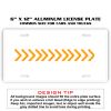 6 X 12 Full Size Aluminum License Plate for Cars and Trucks  Thumbnail