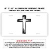 6 X 12 Full Size Aluminum License Plate for Cars and Trucks  Thumbnail