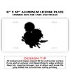 6 X 12 Full Size Aluminum License Plate for Cars and Trucks  Thumbnail