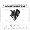 6 X 12 Full Size Aluminum License Plate for Cars and Trucks  Thumbnail